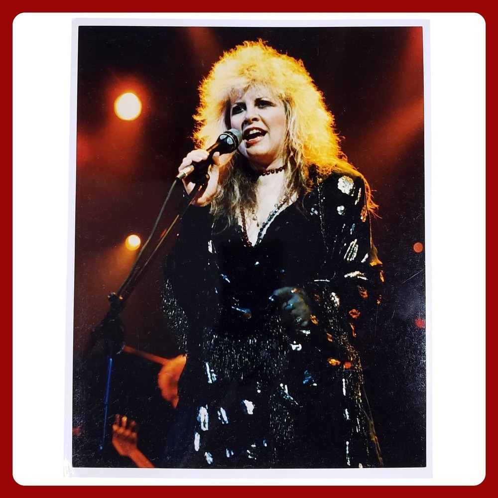 Stevie Nicks Fleetwood Mac Live Concert Photo S&M Rock Photograph 8x10 Glossy 13